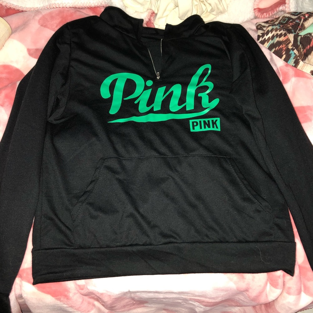 Pink brand pullover